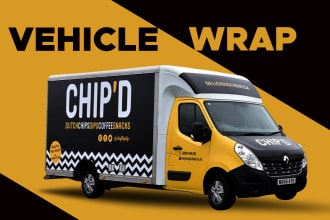 design awesome car, van, truck, and vehicle wraps for your vehicle