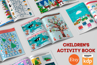 do kindergarten worksheets, kids activity book for kdp, etsy