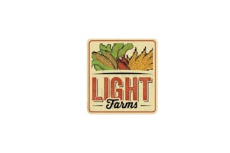 design amazing progressive light farms logo for you