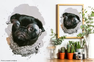 draw realistic oil painting custom digital pets watercolor portrait