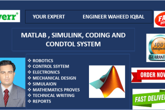 do mechatronics, ai, matlab and robotics projects