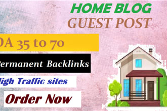 do guest post on home improvement, renovation sites