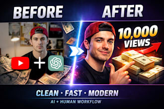 design youtube thumbnails with ai