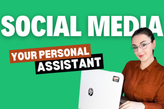 be your social media marketing assistant