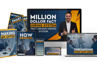 design online course mockup digital product ecover bundle