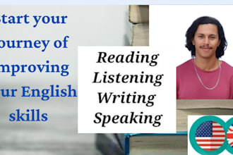 teach you fluent english communication to build confidence