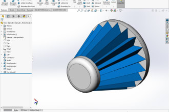 design 3d cad models using  solidworks