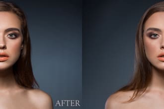 retouch beauty, fashion photos