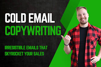 provide cold email copywriting, cold email marketing