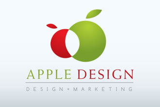 do a high quality apple logo design for your company