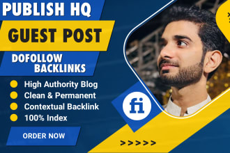 publish HQ guest post with dofollow backlinks