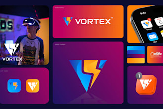 design business logo branding, brand identity or brand style guides