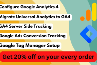 setup google analytics 4 and server side tracking via GTM