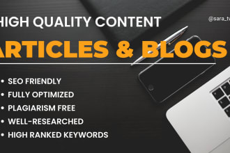 write black friday SEO article, blog and social media content