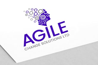 do a unique creative management and therapy logo design