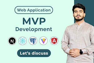 develop mvp as mern, angular, python, flutter developer