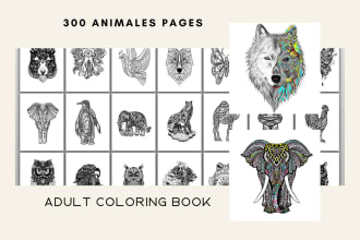 give you 300 pages of mandala animal adult coloring pages