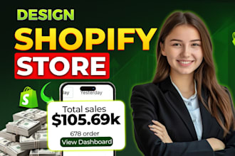 build dropshipping shopify store or shopify website with winning product