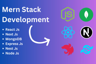 build modern web applications as a mern stack developer, full stack developer