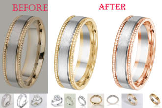 do jewelry retouch and color