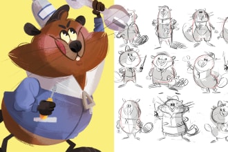 illustrate your amazing characters