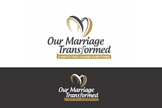 create dating, wedding, love, marriage, event logo