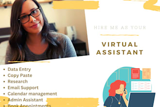 be your administrative virtual assistant
