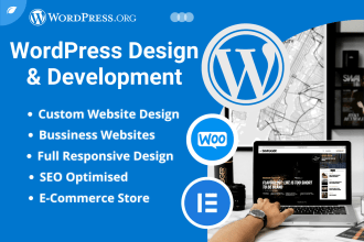 build professional wordpress website design and ecommerce website