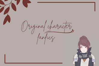 write a story or fanfic with your characters selfshipper