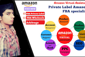 be your expert VA for amazon online arbitrage fbawholesale and pl in USA,germany