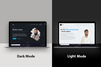 create personal portfolio website for you