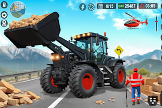 create unity 2d and 3d games for android and webgl , HTML