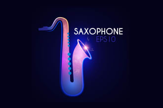do entertainment, art, music and party logo for you
