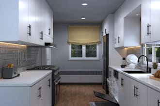 design your kitchen idea with realistic rendering
