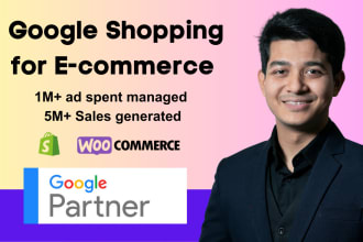 setup and manage google shopping ads