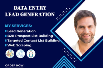 do data entry lead generation and data collection