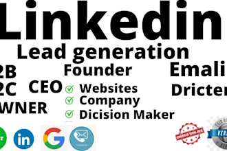 collect b2b leads business email list database by any location