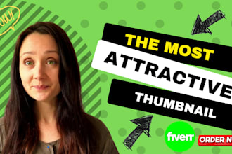 design perfect high quality youtube thumbnail