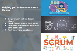 coach you to become scrum master and guide for sm interview