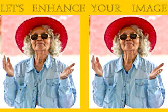do photo enhancement by ai and picture editing by ps