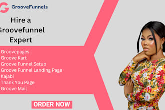 create groove funnels, groovepages, groovekarts, and groove website, groovevideo