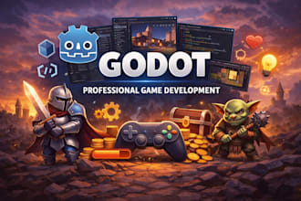 develop a 2d game in the godot engine