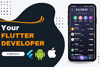 develop your android application and IOS application