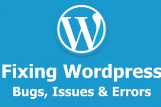 create an awesome wordpress website or fix bugs