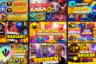 create tft teamfight tactics thumbnails eyecathing