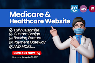 make medical or healthcare website for your business