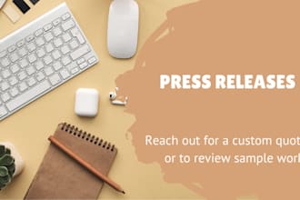 write a newsworthy press release