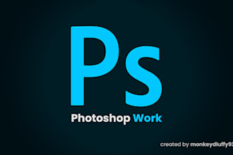 do any kind of photoshop work