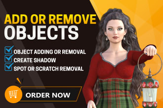 remove or add objects from images and do photoshop editing