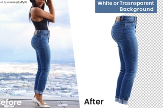 remove background from a product or a model